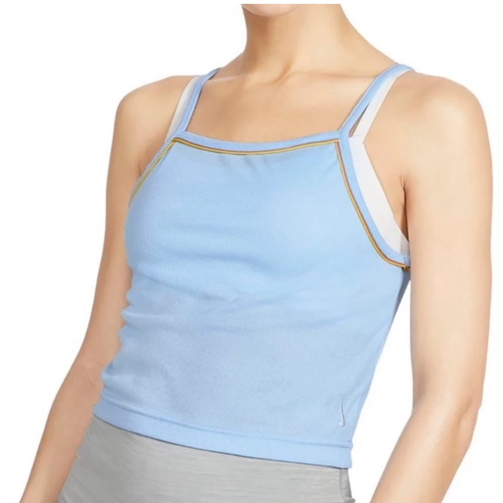 Nike Dri Fit Yoga slim fit tank top, size XS
